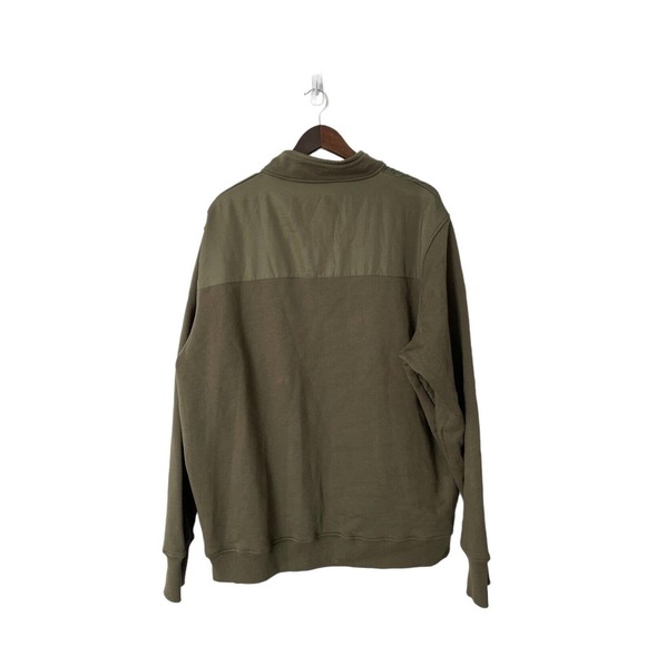 Orvis size XL green Cotton/Poly Jacket green knit lightweight mens - Picture 2 of 2